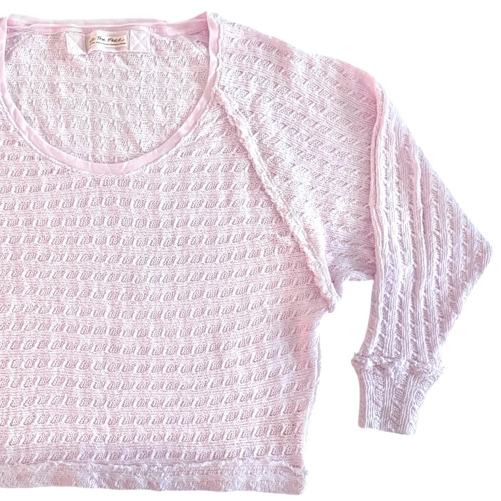 NWOT Free People Thien's Hacci Sweater - Picture 9 of 16